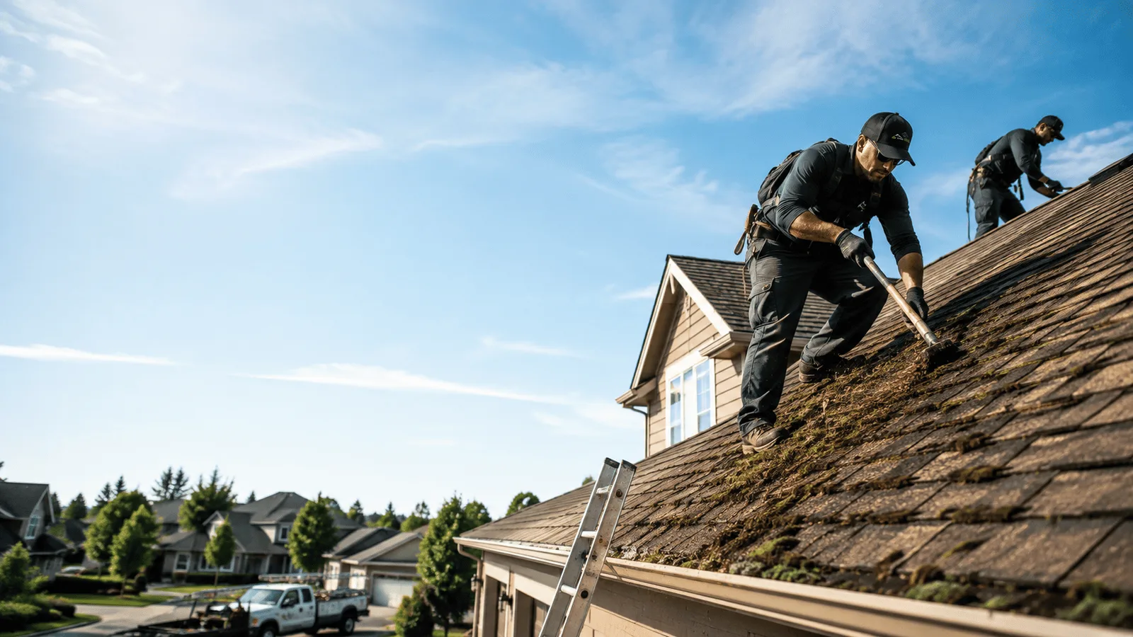 Roof Moss Removal in Batson, TX near me
